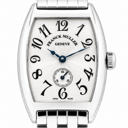 Franck Muller Cintree Curvex 25mm x 35mm White Dial Watch